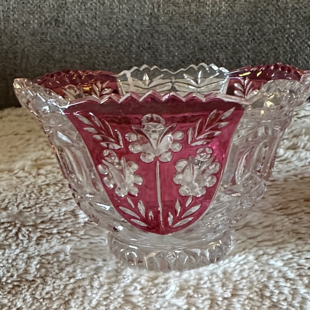 Vintage Footed Bowl